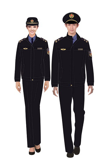 城管春秋茄克執(zhí)勤制服
