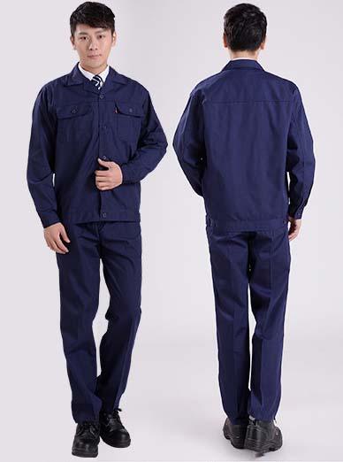 耐磨夏季長袖工作服工地工程服批發(fā)印字